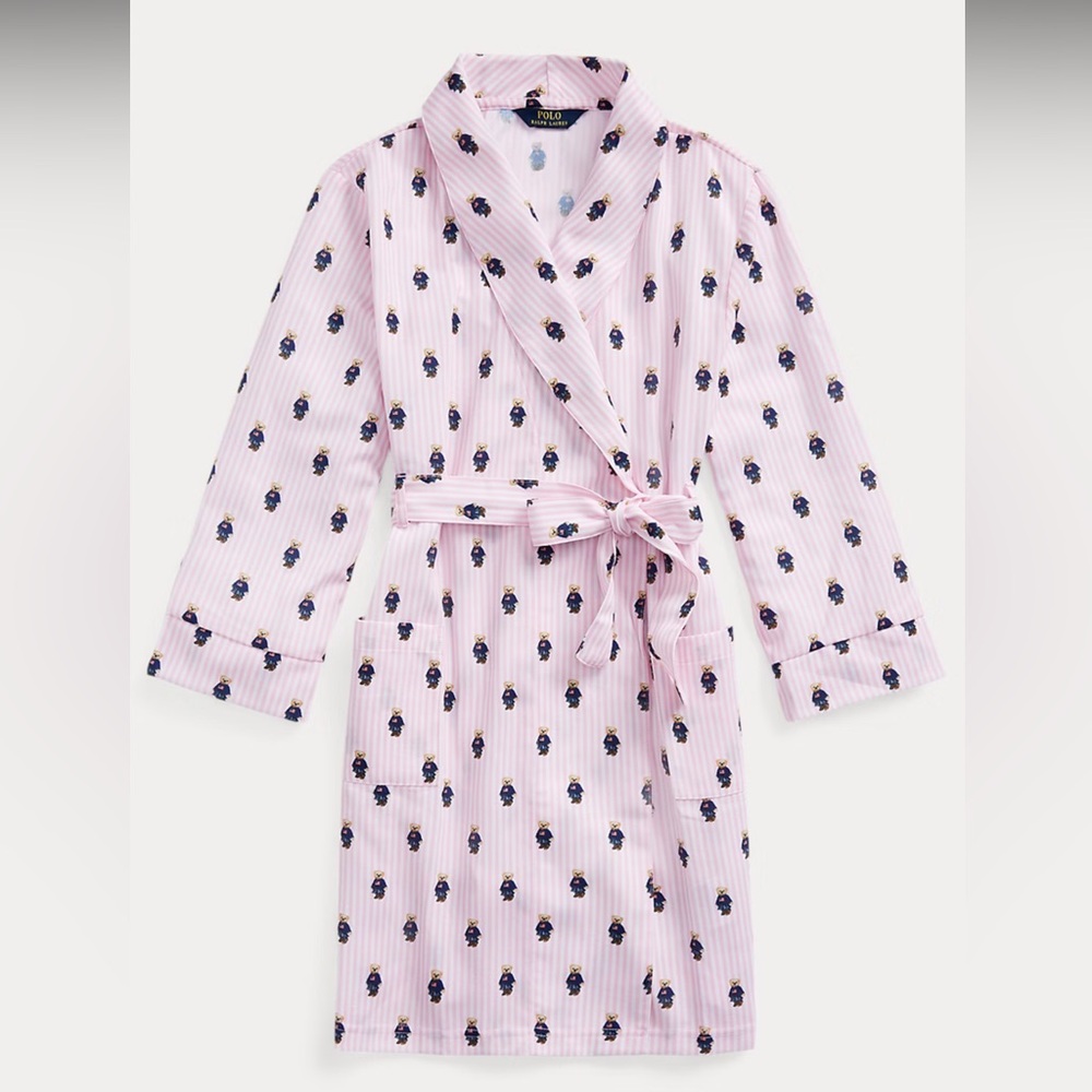 Polo Bear Twill Robe